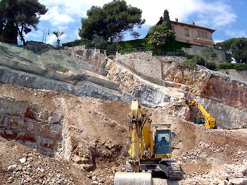 Construction de 7 villas de grand standing à St Jean Cap Ferrat